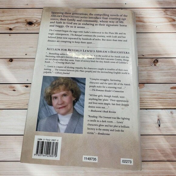 The Betrayal by Beverly Lewis Abram's Daughters 2 Hardcover Amish Book 📚 - Picture 2 of 2